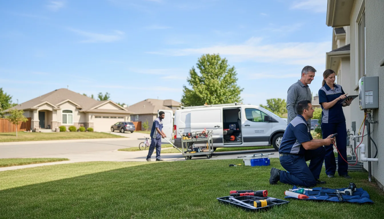 Tankless water heater service in Kingsley, PA